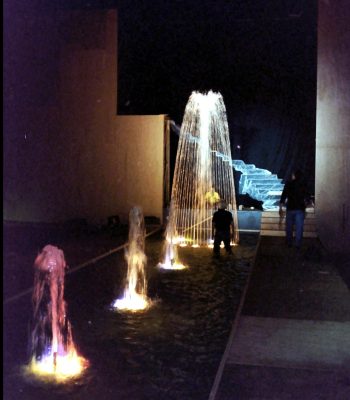 focus chantier installation des jeux d'eau